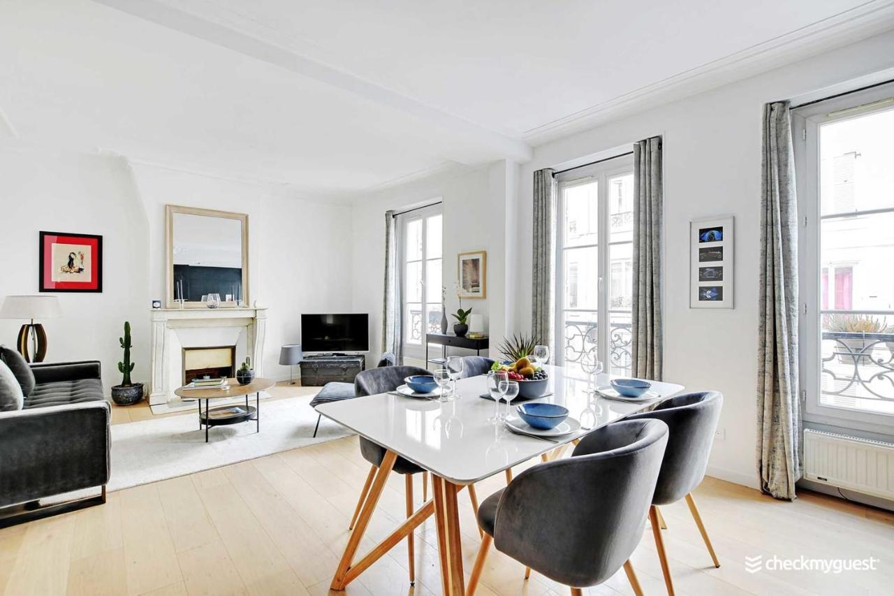 Elegant Apartment - 1Br-4P - Les Batignolles Paris Eksteriør bilde