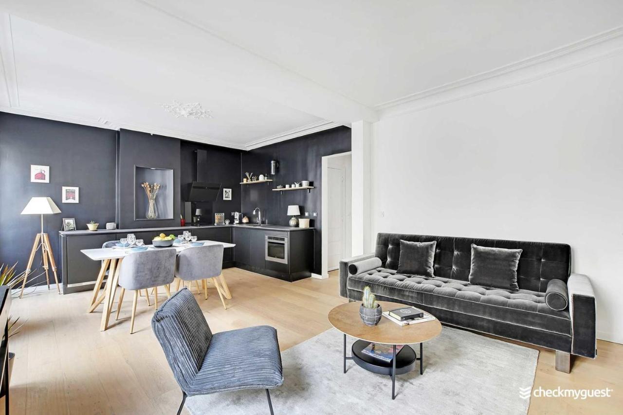 Elegant Apartment - 1Br-4P - Les Batignolles Paris Eksteriør bilde