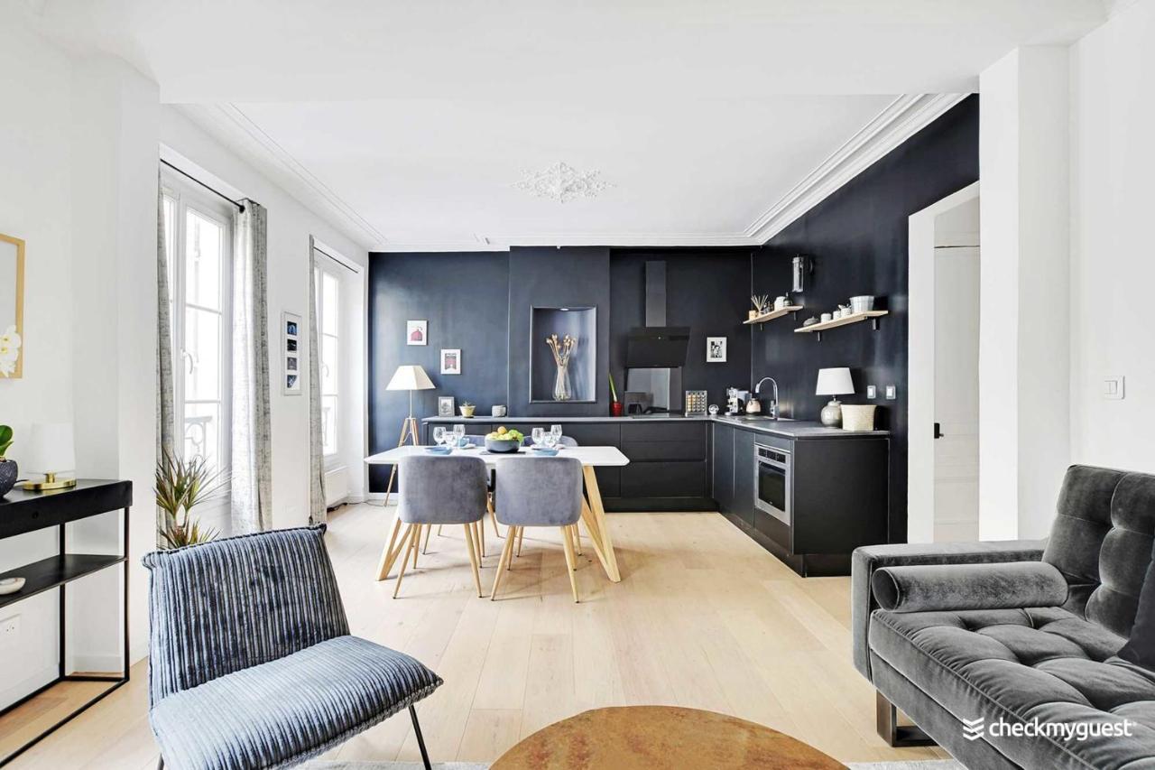 Elegant Apartment - 1Br-4P - Les Batignolles Paris Eksteriør bilde