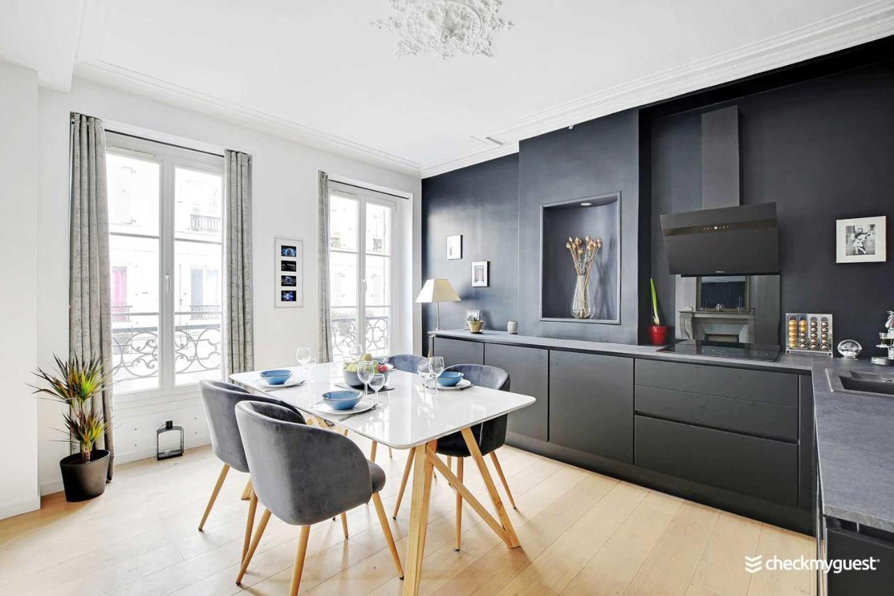 Elegant Apartment - 1Br-4P - Les Batignolles Paris Eksteriør bilde